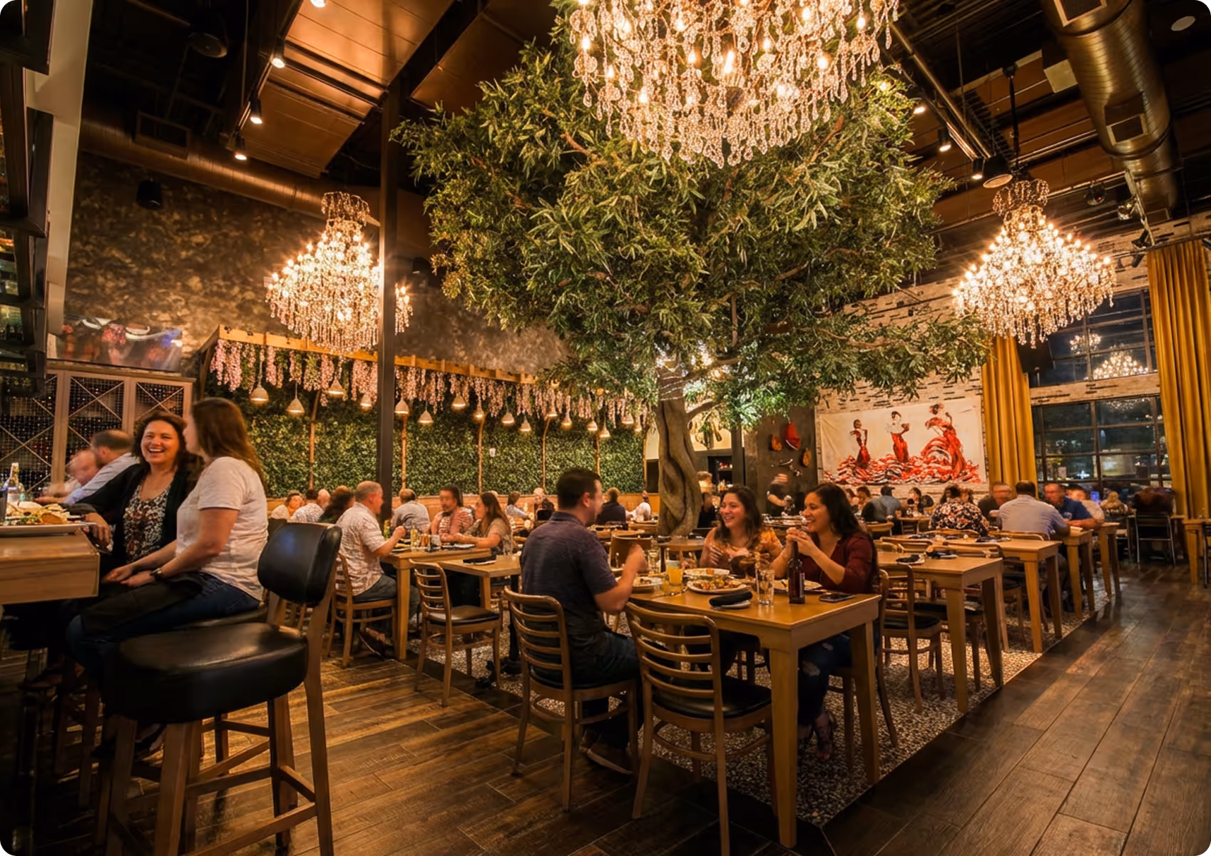 Eclipse di Luna Alpharetta restaurant interior
