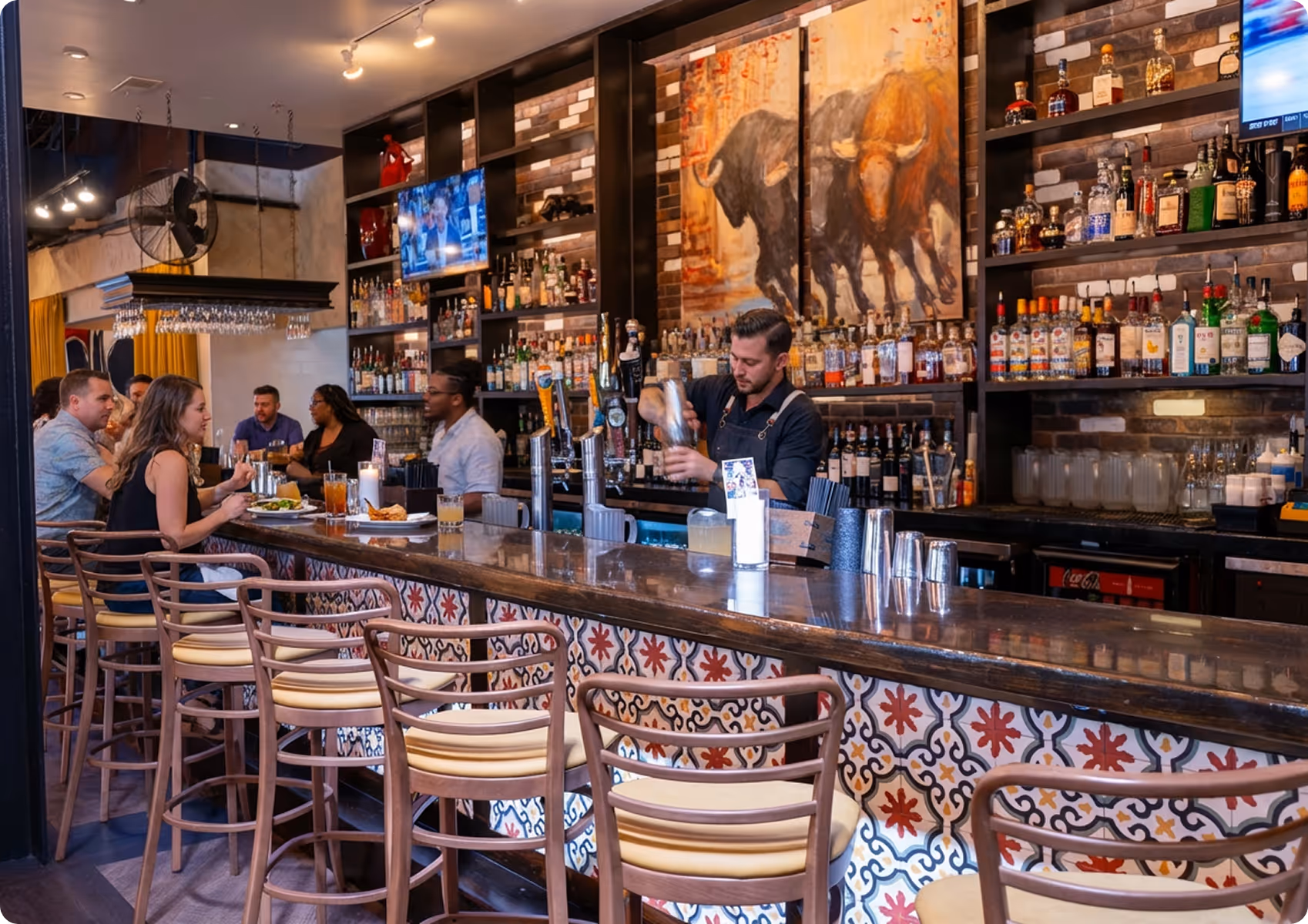 Eclipse di Luna Dunwoody restaurant interior